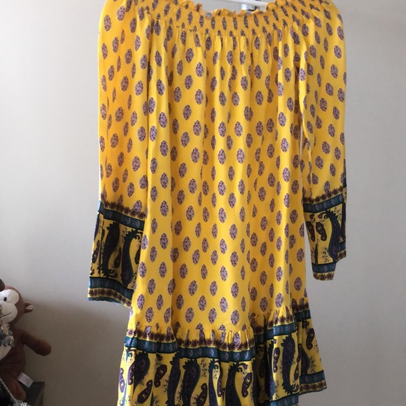 🥰Xhilaration Weekender/Beach🏖 Dress Off shoulder - Picture 8 of 9